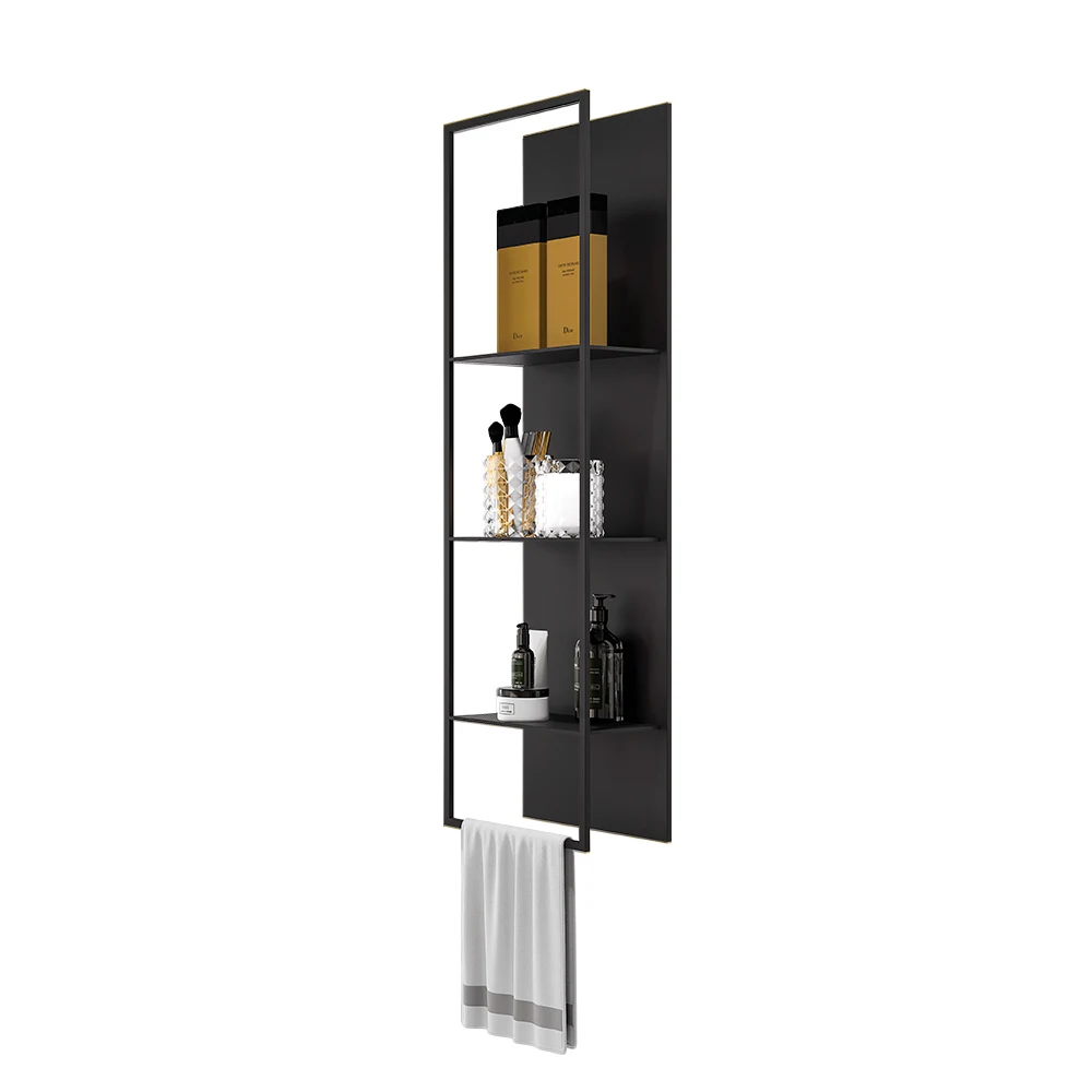 Armoire murale à 3 niveaux entièrement carrée